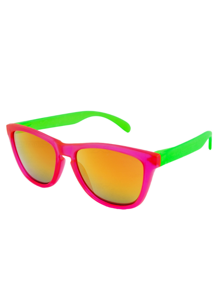 VeyRey napszemüveg Nerd Cool rózsaszín-zöld