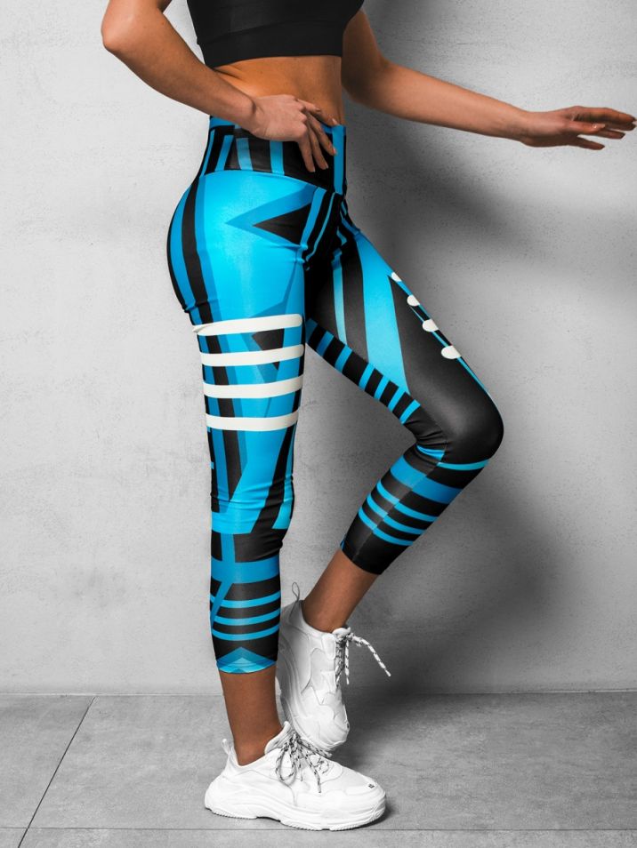 Ozonee Női sport leggings Florence kék