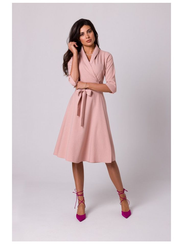 BeWear Női estélyi ruha Ibliramur B255 rózsaszín