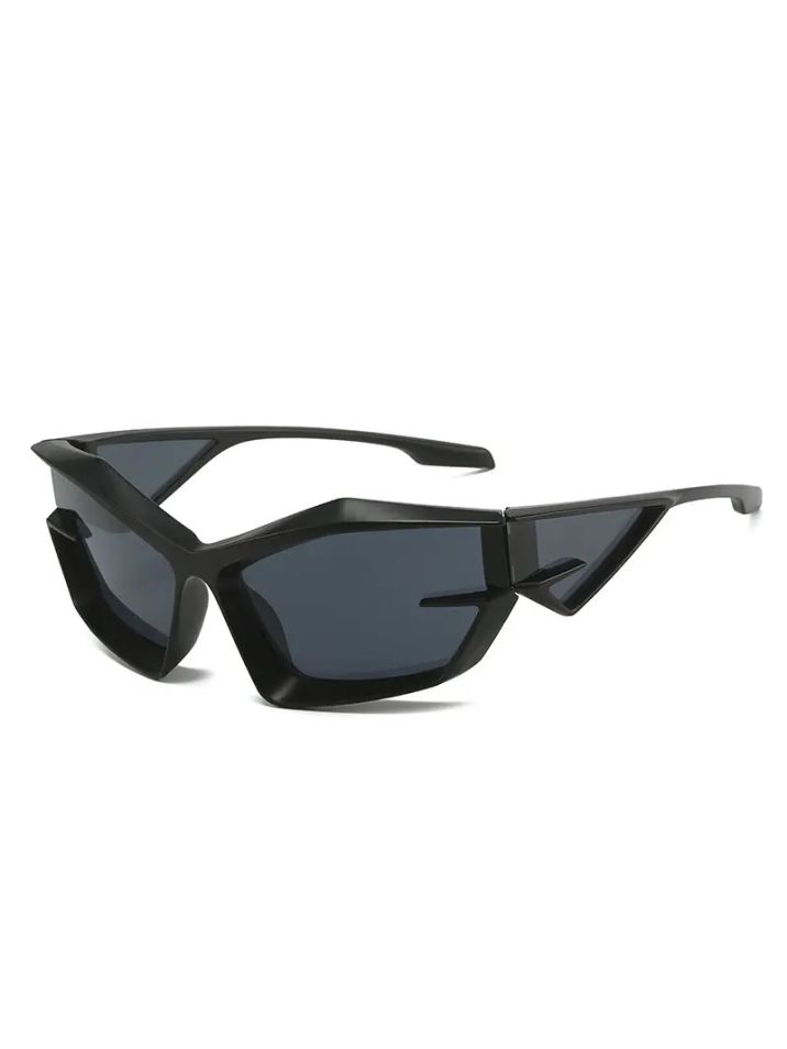 VeyRey Uniszex futurisztikus napszemüveg Calictor fekete